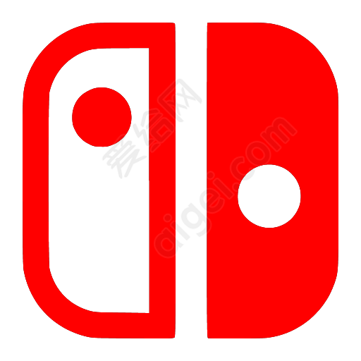 Nintendo-Switch红_图片_png - 图标 - 爱给网
