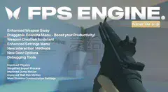 FPS Engine v1.3.2 第一人称射击游戏引擎源码模版 一个先进且强大的第一人称射击游戏解决方案，具有适应性、易扩展性，适用于任何 ...