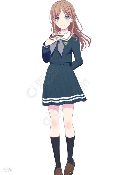 长崎素世_图片_png - 图库 - 爱给网
