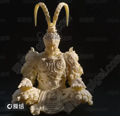 黑神话悟空+笔架_stl - 3d打印模型 - 爱给网