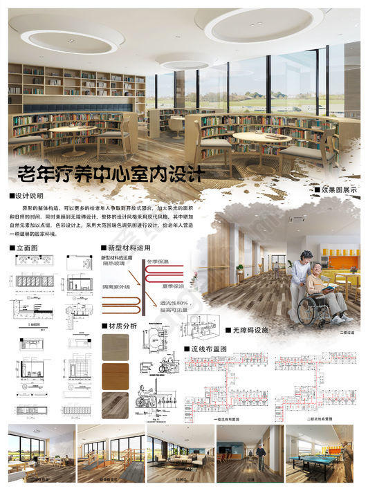 免抠室内设计展板 (2)展板海报_psd - 平面设计模版_素材免费下载 - 爱给网