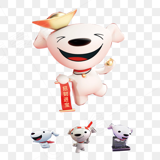 京东狗logo免扣png图片素材12